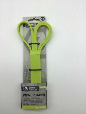New Series 8 Fitness Power Band Beginner Medium Total Body Workout Stretching